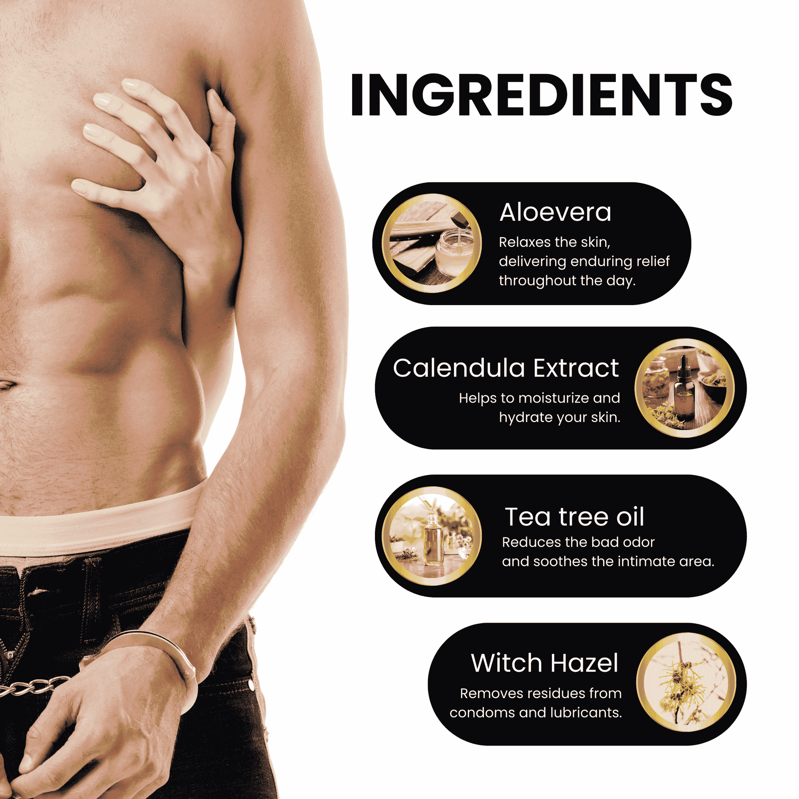 Intimate Wash For Men Refill Pack(120ml+300ml)