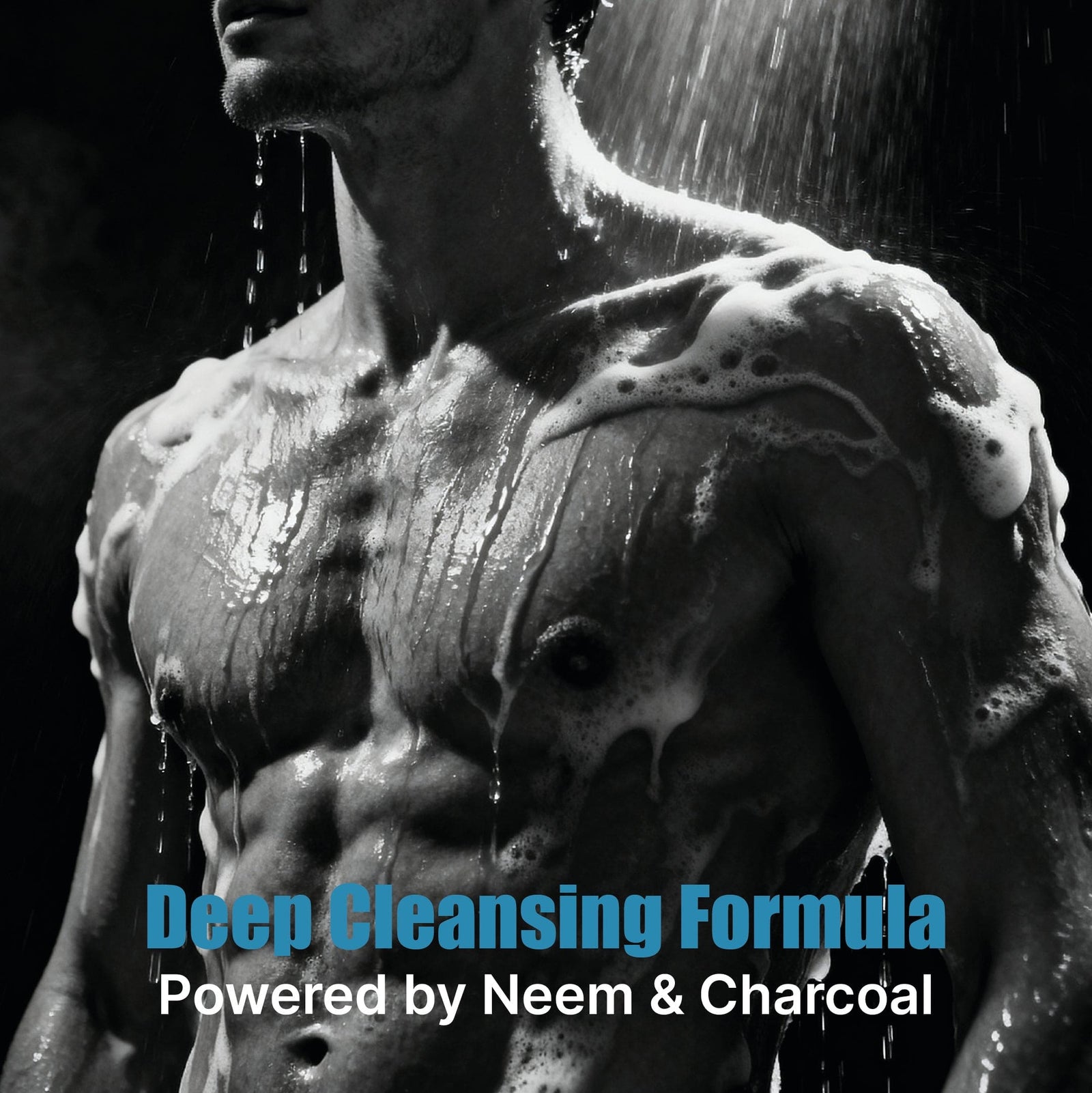 Skin Elements 2-in-1 Body & Intimate Wash for Men | Daily Refreshing Cleanser with Natural Goodness of charcoal & Neem extracts | Thicker Consistency | Long Lasting Freshness | pH Balanced Gentle Body Wash | 500 ml