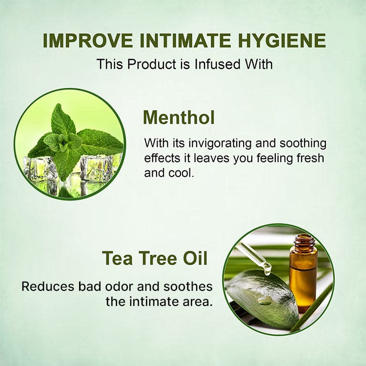 Intimate Wash For Men With Menthol (120ml)