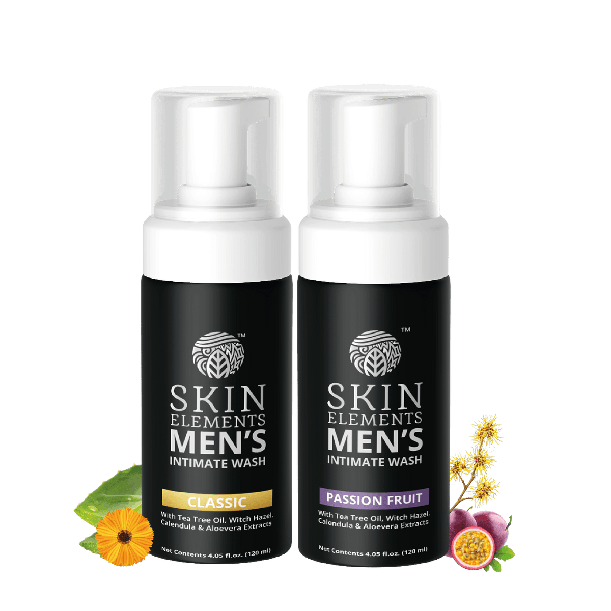 Intimate Wash for Men Combo (Classic+Passion Fruit) | 240 ml