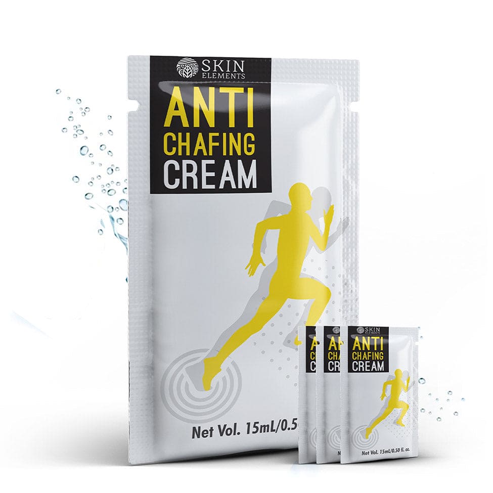 Skin Elements Anti-Chafing Cream | Pack of 20 Sachets | 300ml | Soothes Chafing, Blisters &amp; Rashes from Sports &amp; Fitness Activities