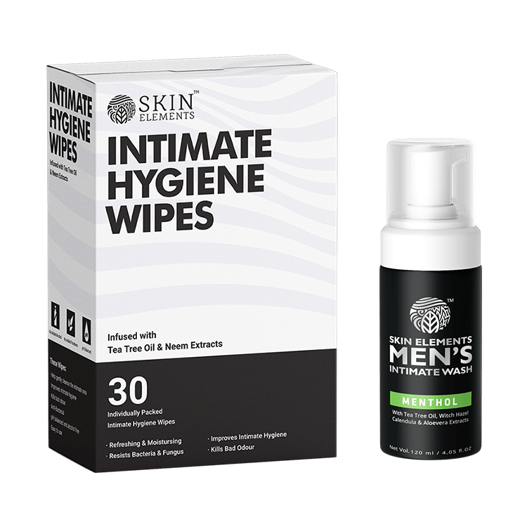 Intimate Wash with menthol + Wipes